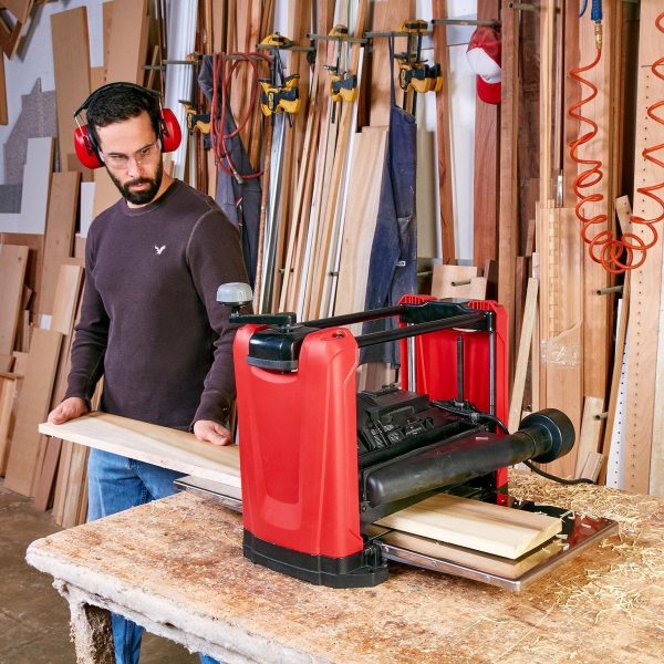 BAUER - 15 Amp, 12-1/2 in. Portable Thickness Planer - 63445 - Imagen 5