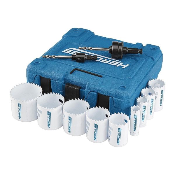 HERCULES - General-Purpose Bi-Metal Hole Saw Set, 13-Piece - 63761 - Imagen 4