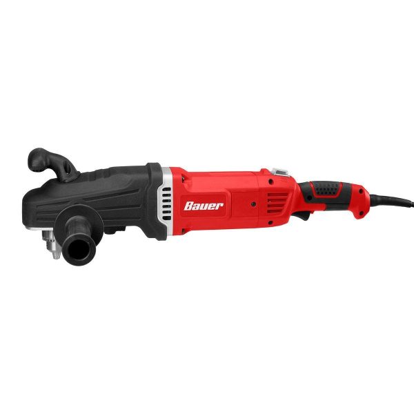BAUER - 13 Amp, 1/2 in. 2-Speed Right Angle Drill Kit - 64121 - Imagen 4