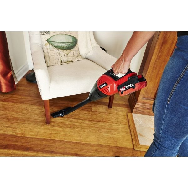 BAUER - Aspiradora de Mano Inalámbrica 20V con Accesorios para Piso y Ranuras – Solo Herramienta - 64148 - Imagen 10