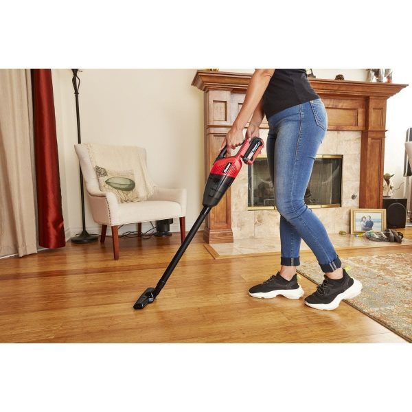 BAUER - Aspiradora de Mano Inalámbrica 20V con Accesorios para Piso y Ranuras – Solo Herramienta - 64148 - Imagen 9