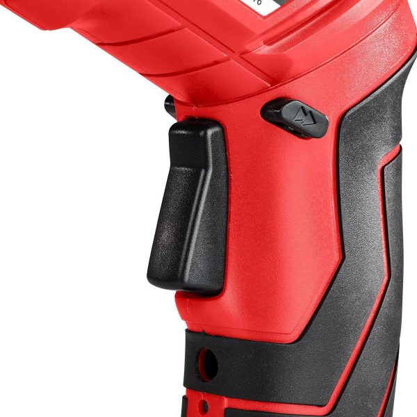 BAUER - 4V Inalámbrico, Destornillador de 1/4 pulgada con Linterna Integrada Kit con 4 Inserciones y Cargador de Pared - 64313 - Imagen 8