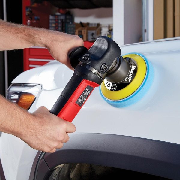 BAUER - 5.7 Amp, 6 in., 8 mm Short-Throw Random Orbit DA Polisher/Sander - 64528 - Imagen 6