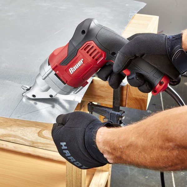 BAUER - 5 Amp, 14 Gauge Metal Shears - 64609 - Imagen 4