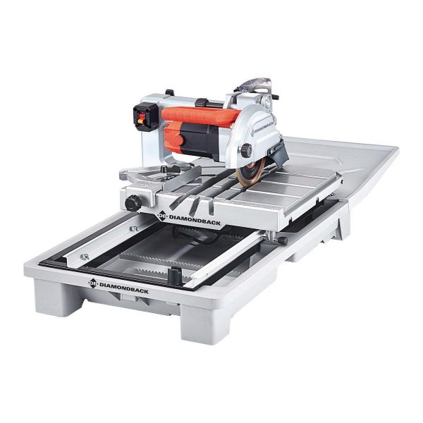 DIAMONDBACK - 10 Amp, 7 in. Wet Tile Saw with Sliding Table - 64683 - Imagen 2