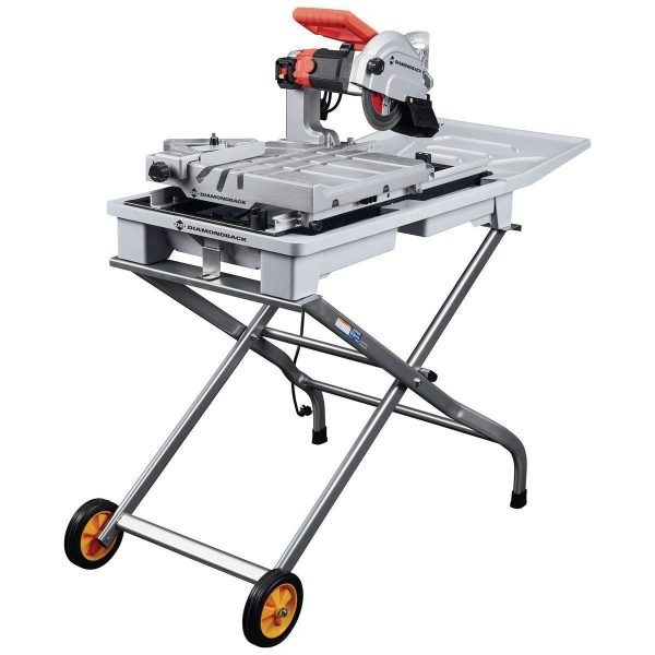 DIAMONDBACK - 10 Amp, 7 in. Wet Tile Saw with Sliding Table - 64683 - Imagen 12