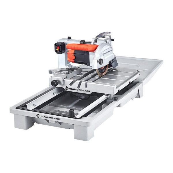 DIAMONDBACK - 10 Amp, 7 in. Wet Tile Saw with Sliding Table - 64683 - Imagen 3