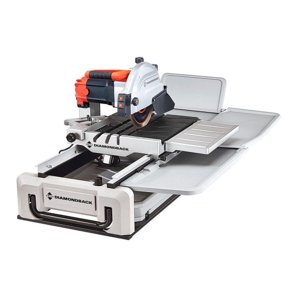 DIAMONDBACK - 15 Amp, 10 in. Wet Tile Saw with Sliding Table and Extended Rip Capacity - 64684 - Imagen 2