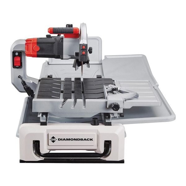 DIAMONDBACK - 15 Amp, 10 in. Wet Tile Saw with Sliding Table and Extended Rip Capacity - 64684 - Imagen 8