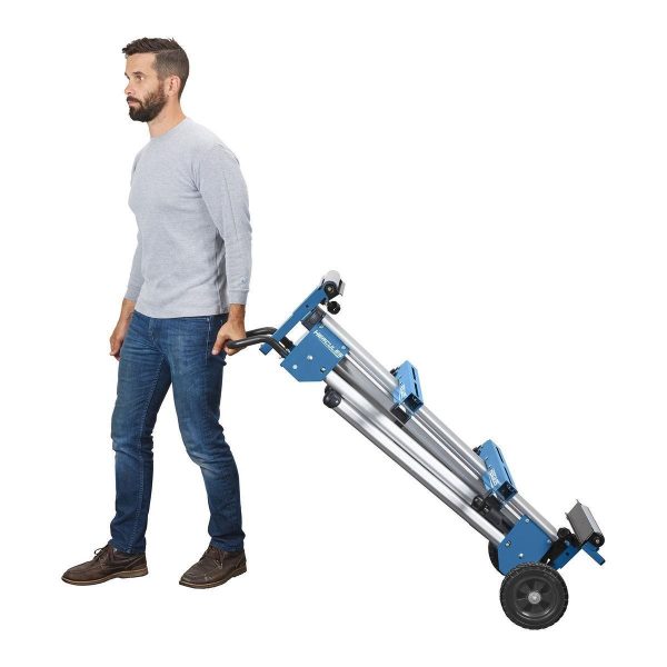 HERCULES - 550 lb. Universal Aluminum Mobile Folding Miter Saw Stand - 64751 - Imagen 10