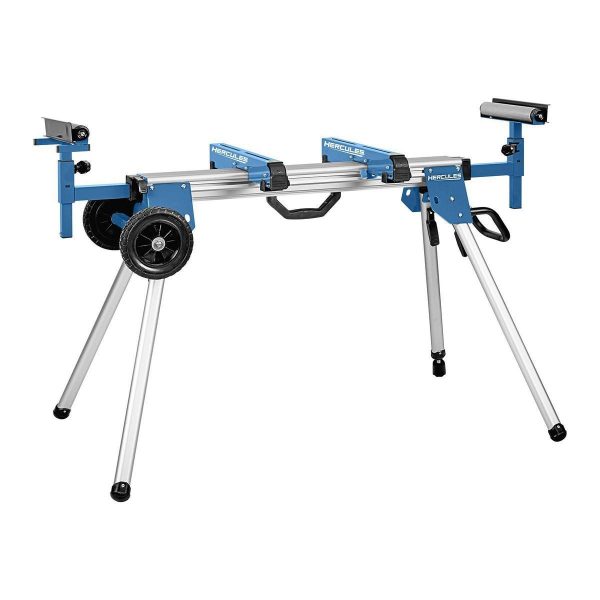 HERCULES - 550 lb. Universal Aluminum Mobile Folding Miter Saw Stand - 64751 - Imagen 4
