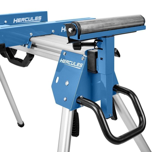 HERCULES - 550 lb. Universal Aluminum Mobile Folding Miter Saw Stand - 64751 - Imagen 5