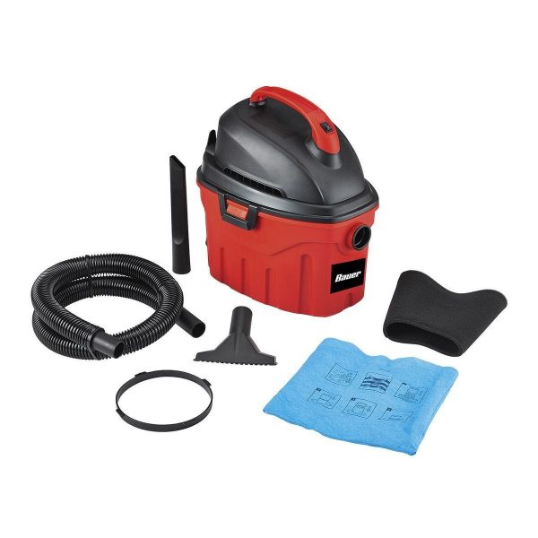 BAUER - 3 Gallon, 3 Peak HP Wet/Dry Vacuum - 64753 - Imagen 11