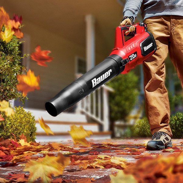 BAUER - 20V Inalámbrico, Soplador de Ventilador Jet 96 MPH/338 CFM – Solo Herramienta - 64942 - Imagen 6