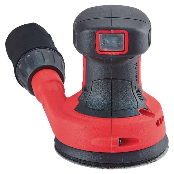 BAUER - 20V Inalámbrico, Lijadora Orbital Aleatoria de 5 pulgadas con Bolsa de Polvo - Solo Herramienta - 64943 - Imagen 5