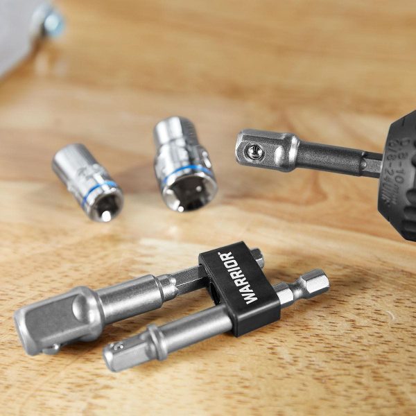 WARRIOR - Hex Shank Socket Driver Set, 3-Piece - 68513 - Imagen 7
