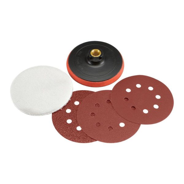WARRIOR - 5 in. Polishing/Sanding Set, 5-Pack - 69491 - Imagen 4