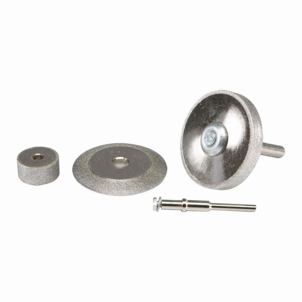 WARRIOR - Large Diamond Rotary Grinding Wheel Set, 4-Piece - 69658
