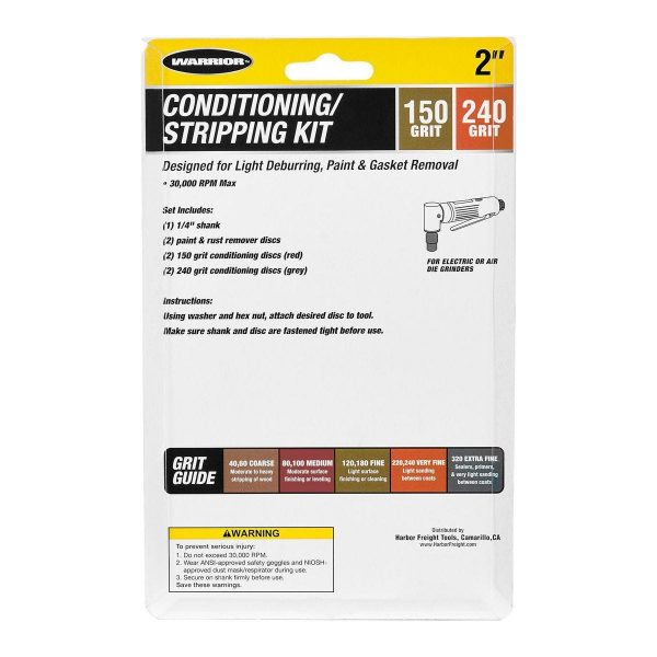 WARRIOR - 2 in. Conditioning/Stripping Kit - 69777 - Imagen 5