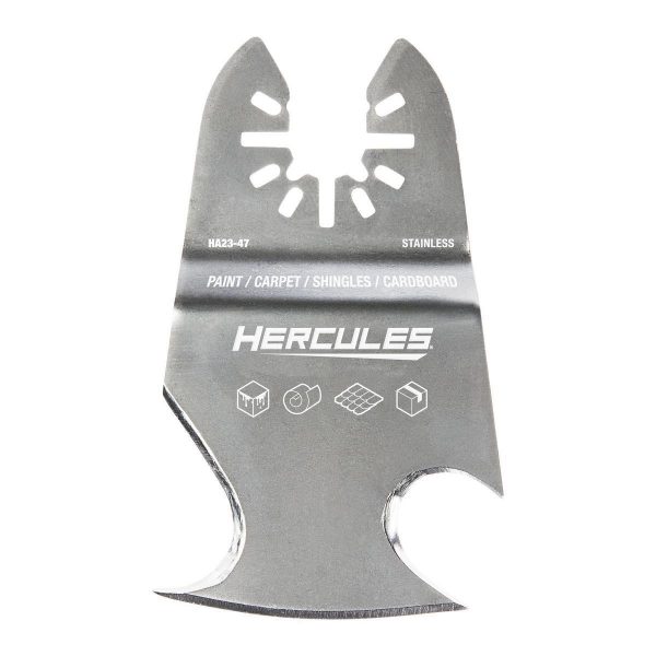 HERCULES - 2 in., 3-in-1 Multifunction Knife Blade for Oscillating Multi-Tools - 70228 - Imagen 2