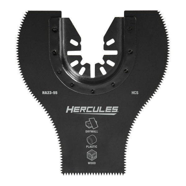 HERCULES - 1-3/8 in. Plunge and Linear Cutting Blade for Oscillating Multi-Tools - 70250