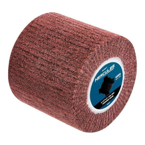 HERCULES - 4-1/2 in. x 4 in. x 3/4 in., 240-Grit Finishing Drum for Surface Conditioning Tools - 70473 - Imagen 2