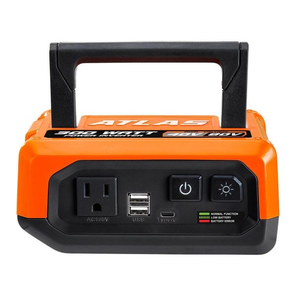 ATLAS - 40V and 80V, 300 Watt Battery-Powered Inverter - Tool Only - 70499 - Imagen 5