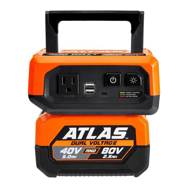 ATLAS - 40V and 80V, 300 Watt Battery-Powered Inverter - Tool Only - 70499 - Imagen 6