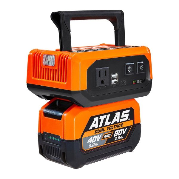 ATLAS - 40V and 80V, 300 Watt Battery-Powered Inverter - Tool Only - 70499 - Imagen 9