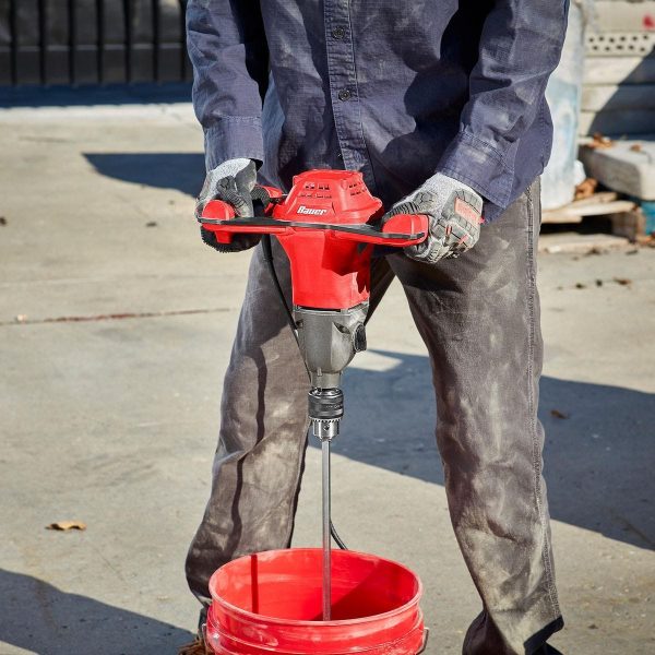 BAUER - 12 Amp, 5/8 in. Dual-Handle Mud Mixer - 70556 - Imagen 7