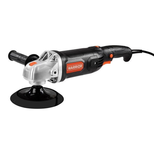 WARRIOR - 10 Amp, 7 in. Variable-Speed Rotary Polisher/Sander - 70589 - Imagen 2