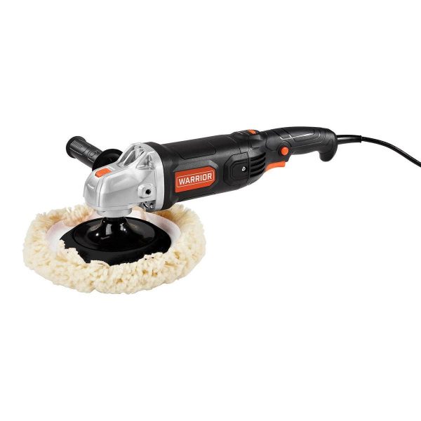 WARRIOR - 10 Amp, 7 in. Variable-Speed Rotary Polisher/Sander - 70589 - Imagen 8