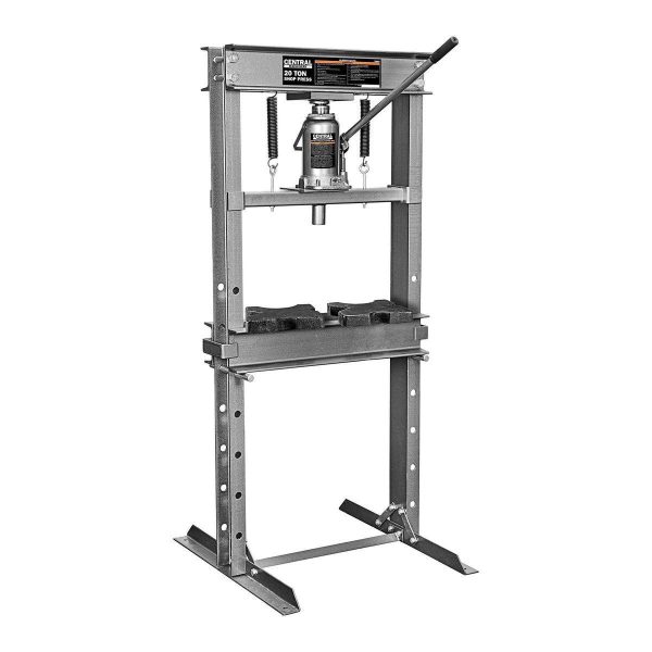CENTRAL MACHINERY - 20 Ton H-Frame Floor Shop Press - 70603 - Imagen 2