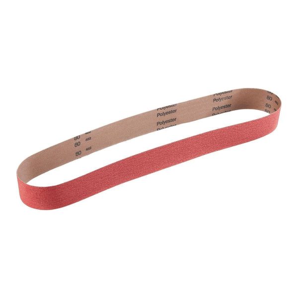 HERCULES - 2 in. x 48 in., 80-Grit Sanding Belts with Ceramic Alumina Grain, 2-Pack - 70637 - Imagen 4