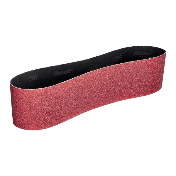 BAUER - 4 in. x 36 in., 36-Grit Sanding Belt with Zirconia Alumina Grain - 70653 - Imagen 4