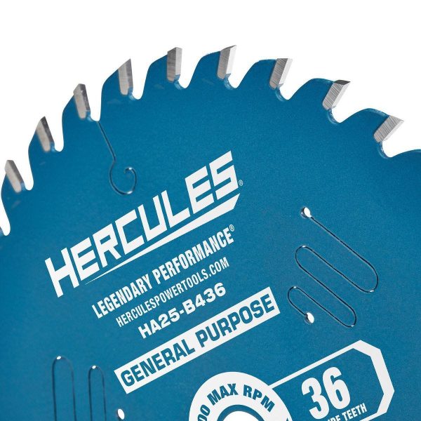 HERCULES - Hoja de Sierra Circular de Uso General 4-1/2 pulg., 36D - 70699 - Imagen 3
