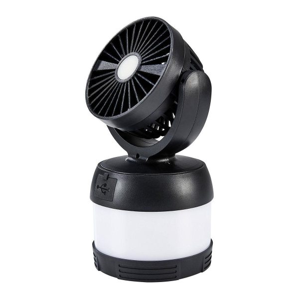 300 Lumen LED Recargable Linterna, Ventilador y Power Bank 3 en 1 - 70716