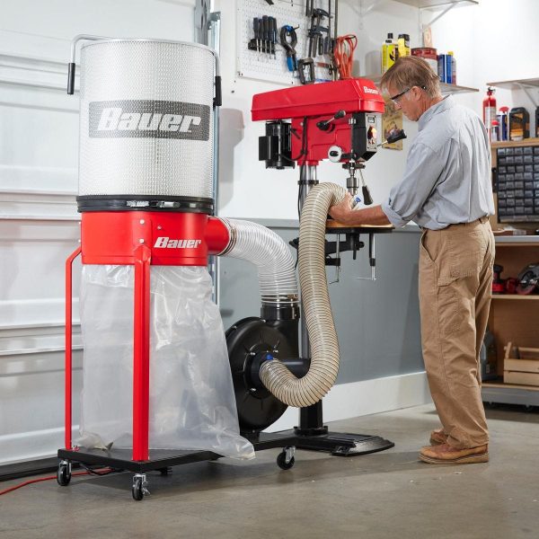 BAUER - 35 Gallon Dust Collector with 2-Micron Canister Filter - 70757 - Imagen 9
