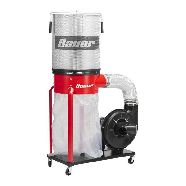 BAUER - 35 Gallon Dust Collector with 2-Micron Canister Filter - 70757