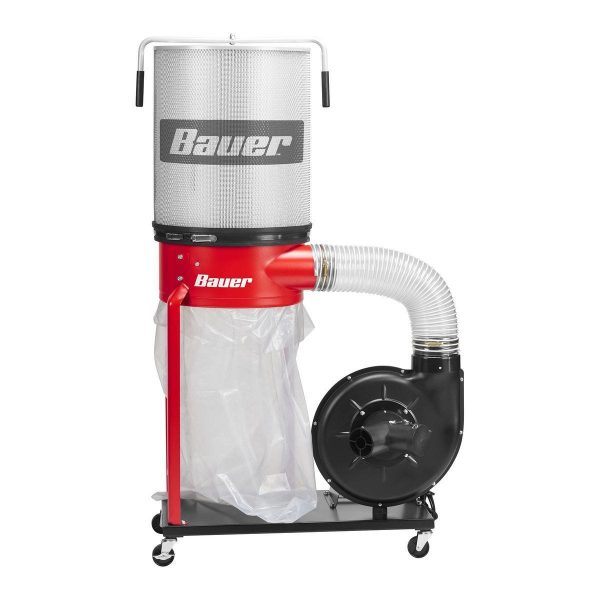 BAUER - 35 Gallon Dust Collector with 2-Micron Canister Filter - 70757 - Imagen 3