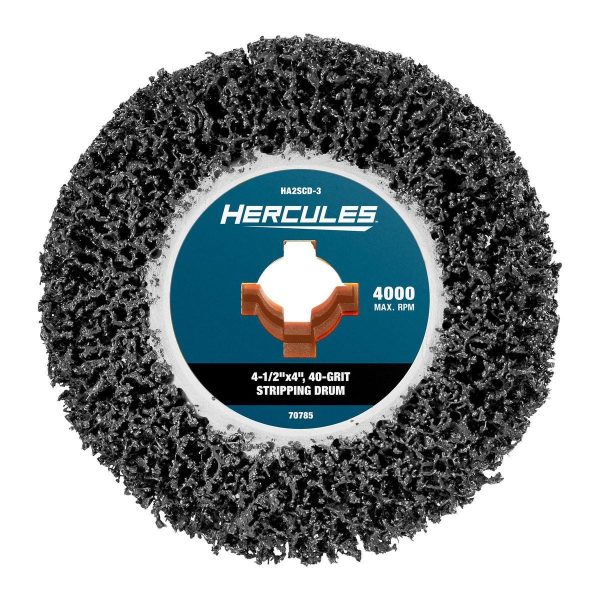HERCULES - 4-1/2 in. x 4 in. x 3/4 in., 40-Grit Stripping Drum for Surface Conditioning Tools - 70785 - Imagen 4