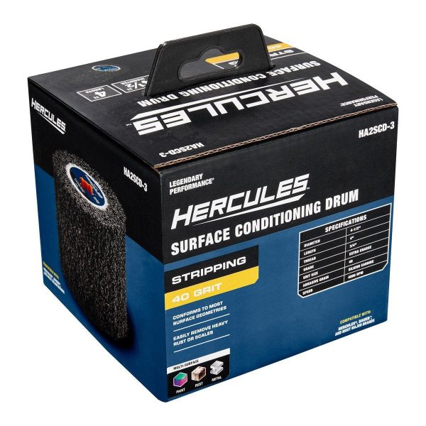 HERCULES - 4-1/2 in. x 4 in. x 3/4 in., 40-Grit Stripping Drum for Surface Conditioning Tools - 70785 - Imagen 7
