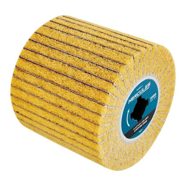 HERCULES - 4-1/2 in. x 4 in. x 3/4 in., 120-Grit Interleaved Stripping Drum for Surface Conditioning Tools - 70817 - Imagen 2