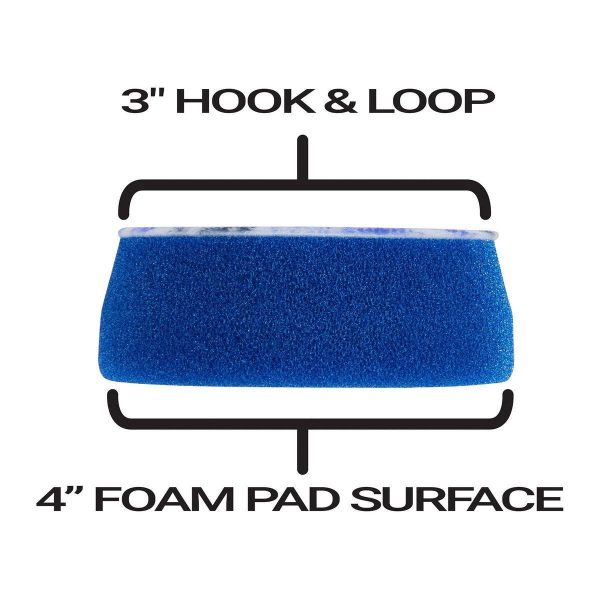 GRANT'S - 3 in. Universal Compounding Foam Pad, 2-Pack - 70842 - Imagen 5