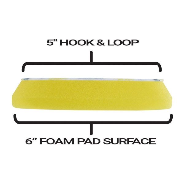 GRANT'S - 5 in. Universal Polishing Foam Pad, 1-Pack - 70844 - Imagen 5