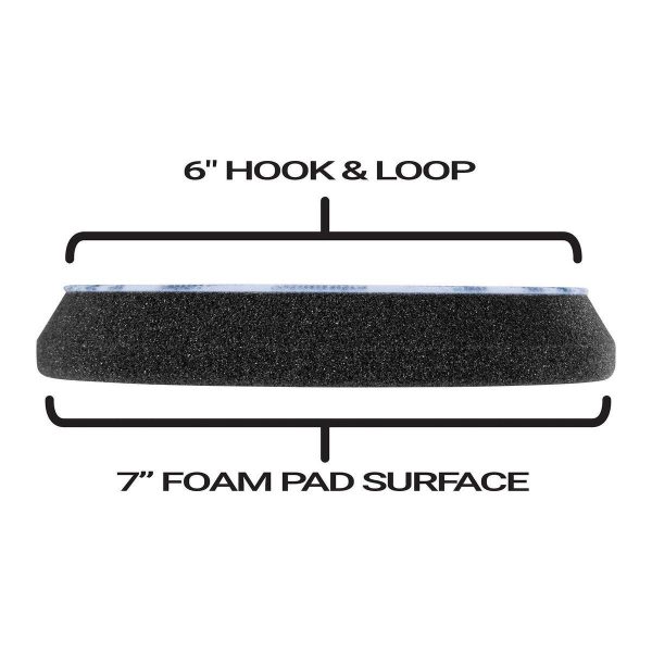 GRANT'S - 6 in. Universal Finishing Foam Pad, 1-Pack - 70901 - Imagen 5