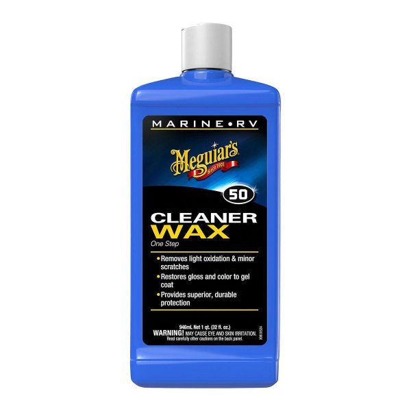 MEGUIAR'S - 32 oz. Marine/RV One Step Cleaner Wax Liquid - 70961 - Imagen 2