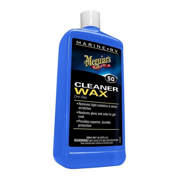MEGUIAR'S - 32 oz. Marine/RV One Step Cleaner Wax Liquid - 70961 - Imagen 3