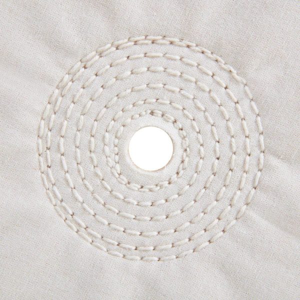 BAUER - 8 in. Spiral and Loose Cotton Buffing Wheels, 2-Piece - 71050 - Imagen 6