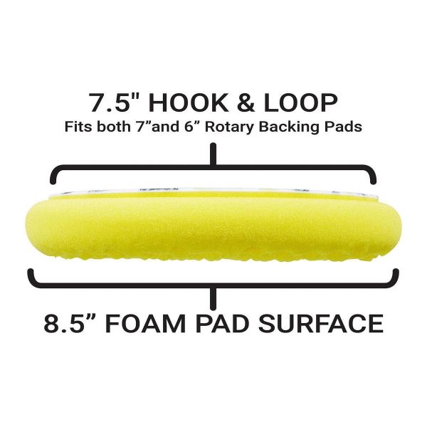 GRANT'S - 7 in. Rotary Polishing Waffle Foam Pad - 71099 - Imagen 5